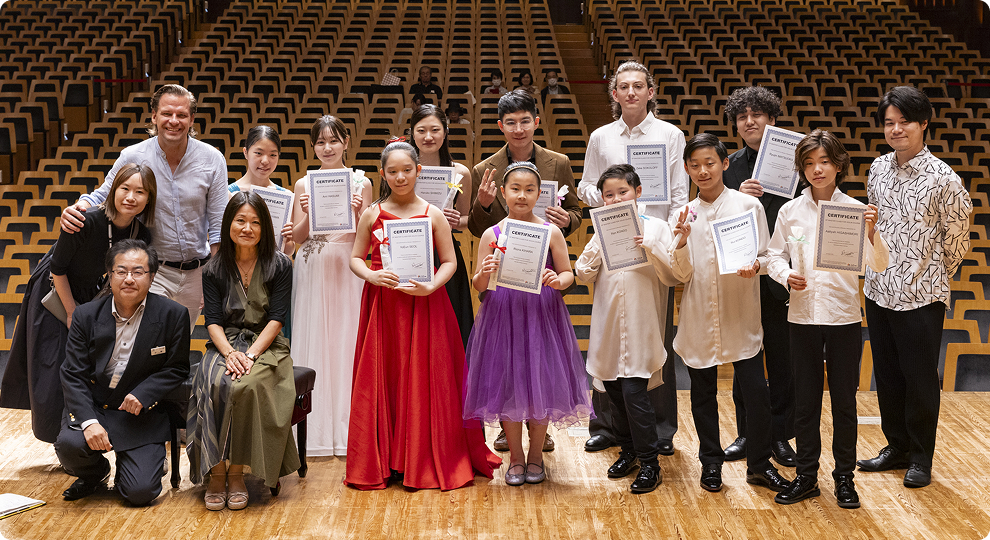 国際舞台で活躍する音楽家の育成を目指して世界レベルの音楽レッスンを福岡で実施